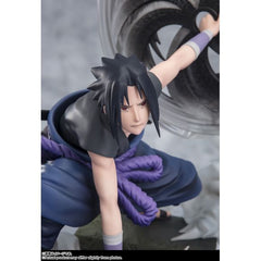Bandai Tamashii Naruto FiguartsZERO Sasuke Uchiha - The Light and Dark of the Mangekyo Sharingan - Figure Statue