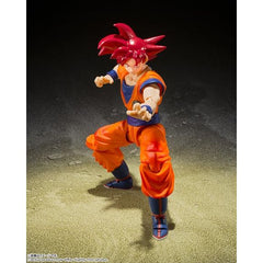 Bandai Dragon Ball Z S.H.Figuarts Super Saiyan Son Goku (Saiyan God Imbuido con la Luz de Corazones Justos) Figura de Acción