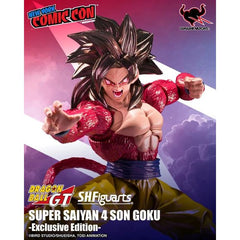 Bandai Tamashii Nations Dragon Ball GT S.H.Figuarts Super Saiyan 4 Son Goku NYCC 2026 Exclusive Action Figure