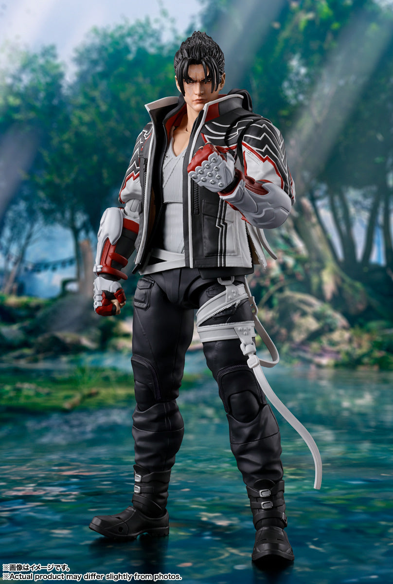 <p>Jin Kazama, the "Lightning Bolt of Fate" from the top 3D fighting game "Tekken 8," finally joins the "S.H.Figuarts" action-figure lineup from Bandai! The detailed design of his latest costume is completely reproduced, and he has an incredibly wide range of motion to get into just about any pose from the game!</p>
<p><strong>Product Features:</strong></p>
<ul>
<li>Based on Tekken 8</li>
<li>Part of the S.H.Figuarts series</li>
<li>Articulated for dynamic posing</li>
</ul>