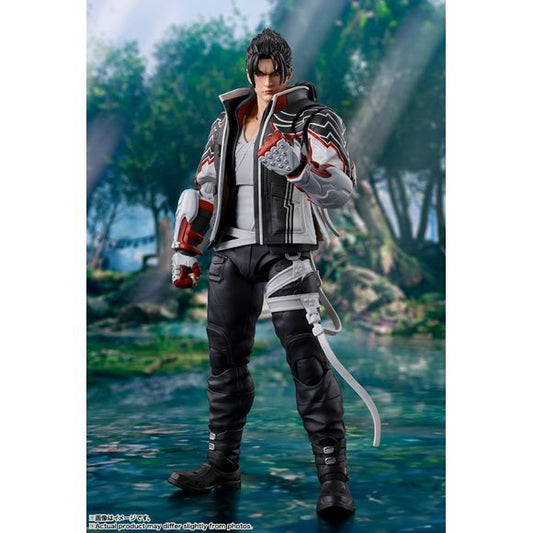 <p>Jin Kazama, the "Lightning Bolt of Fate" from the top 3D fighting game "Tekken 8," finally joins the "S.H.Figuarts" action-figure lineup from Bandai! The detailed design of his latest costume is completely reproduced, and he has an incredibly wide range of motion to get into just about any pose from the game!</p>
<p><strong>Product Features:</strong></p>
<ul>
<li>Based on Tekken 8</li>
<li>Part of the S.H.Figuarts series</li>
<li>Articulated for dynamic posing</li>
</ul>