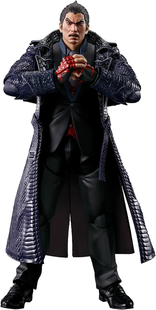 Jin Kazama, the "Lightning Bolt of Fate" from the top 3D fighting game "Tekken 8," finally joins the "S.H.Figuarts" action-figure lineup from Bandai! The detailed design of his latest costume is completely reproduced, and he has an incredibly wide range of motion to get into just about any pose from the game!