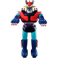 Bandai revives the legendary "Jumbo Machinder" action-figure lineup with Mazinger Z! These iconic toys were all the rage in the 1970s, and now they can return to your collection! The impressive size, style and coloring from that time will remain the same, while new gimmicks such as Rocket Punch injection are installed! Measures an impressive 23.5 inches tall! (approximately)
