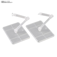 The seventh round of the Action Base series is here with a simplistic design. It has a structure that can stably hold up 1/144 scale plastic model kits, and the moving joints can be used to support a wide variety of poses.
