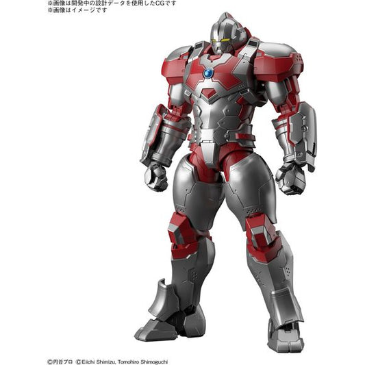 PRE-ORDER: Expected to ship March 2024

Ultraman Suit Jack from "Ultraman" is now part of the "Figure-rise Standard" figure-kit lineup from Bandai, with massive proportions and a wealth of weapons! The "-ACTION-" specification allows for dynamic and natural poses! A ray effect for the beam weapon is included, and original weapons designed by Eiichi Shimizu are included, such as an axe with a total length of approximately 26.5cm. The rail gun and sword equipped on his arm can be reproduced with parts replace