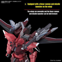 Bandai Hobby Gundam SEED Freedom Gelgoog Menace (Lunamaria Hawke Custom) HG 1/144 Scale Model Kit
