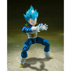 Bandai Dragon Ball Super: S.H.Figuarts Super Saiyan Vegeta - The Pride of Saiyans Action Figure