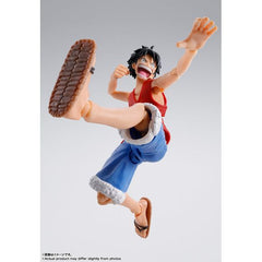 Bandai Tamashii Nations One Piece S.H.Figuarts Monkey D. Luffy -Romance Dawn- Action Figure