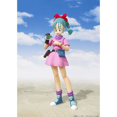 Figura de acción Bulma "La aventura comienza" de Bandai Tamashii Dragon Ball S.H. Figuarts