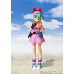 Figura de acción Bulma "La aventura comienza" de Bandai Tamashii Dragon Ball S.H. Figuarts