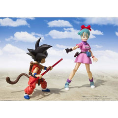 Figura de acción Bulma "La aventura comienza" de Bandai Tamashii Dragon Ball S.H. Figuarts