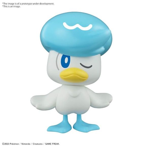 Quaxly is finally coming to Bandai's QUICK!! Model kit line. He's as adorable as ever and would make a great addition to any collection.