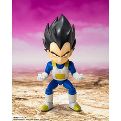 Bandai Tamashii Nations Dragon Ball DAIMA S.H.Figuarts Figura de Acción de Vegeta (Mini)