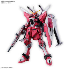 <p>Build and display <strong>Gundam SEED Freedom Infinite Justice Gundam Type II</strong> with this official Bandai Hobby <strong>HG 1/144 scale model kit</strong>.</p>
<p>Introducing a High Grade kit of the Infinite Justice Gundam Type II from the movie "Mobile Suit Gundam SEED Freedom"! The kit is equipped with a specialized internal structure "SEED Action System" for capturing iconic action poses from the film.</p>
<p>Achieve the graceful "leg flexibility" seen in the series by adding a pivot axis to the