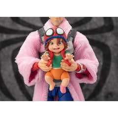 Bandai Spider-Man: Across the Spider-Verse S.H.Figuarts Peter B. Parker & Mayday Parker Action Figure