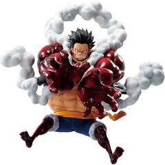 Standing at approximately 7.9" tall, Luffy is seen in his popular pose. Masterlise Figures are Ichibansho's premiere statue line featuring a larger size compared to other figures and high-quality detail. This line is truly a masterpiece for fans to collect! Be sure to collect this and enhance your display with other incredible Ichibansho One Piece figures!