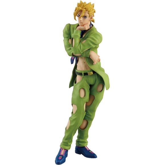 Standing at approximately 9.4" tall, Pannacotta is seen in their popular pose. Masterlise Figures are Ichibansho's premiere statue line featuring a larger size compared to other figures and high-quality detail. This line is truly a masterpiece for fans to collect! Be sure to collect this and enhance your display with other incredible Ichibansho JoJo's Bizarre Adventure Golden Wind figures!