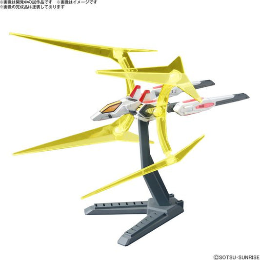 PRE-ORDER: Expected to ship in August 2024

The Universe Booster Plavsky Power Gate joins the "Gunpla Option Parts" lineup from Bandai! This booster equipment transforms from a fighter plane to a backpack form, and can be attached to some HG-series kits, including the HGBF 1/144 Star Build Strike Gundam Plavsky Wing! The effect parts are flexible and can be attached at any angle. Parts that can be used when assembling the HGBF 1/144 Build Strike Gundam Full Package are also included. Order yours today!

[Se