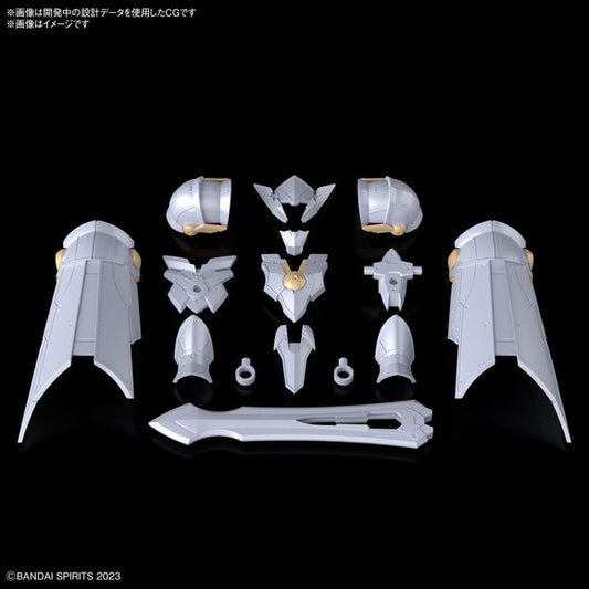 PRE-ORDER: Expected to ship in September 2024

This "Class Up Armor (Liber Paladin)" armor set from Bandai can be used with their "30MF (30 Minutes Fantasy)" series of plastic models! This set of armor and weapons can be "classed up" to a higher-tier job by doing armor replacement -- you can "class up" to Liber Paladin by combining this armor with the Liber Knight (sold separately). Paladin is a job that has sword skills at a higher level than a knight, and has increased physical defense power. The face des