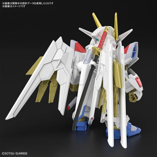 (PRE-ORDER: October 2024) Bandai Hobby Gundam SEED Freedom Mighty Strike Freedom Gundam SDCS Model Kit | Galactic Toys & Collectibles