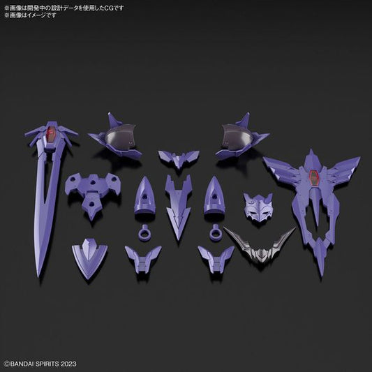 This "Class Up Armor (Rosan Holy Knight)" armor set from Bandai can be used with their "30MF (30 Minutes Fantasy)" series of plastic models! This set of armor and weapons can be "classed up" to a higher-tier job by doing armor replacement -- you can "class up" to Rosan Holy Knight by combining this armor with the Rosan Knight (sold separately). Holy Knight is a job that has swordsmanship abilities filled with divine power, and is also highly capable of physical defense. The face design and coloring are diff