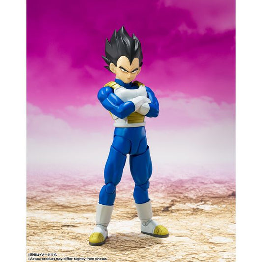 <p>Based on the character design from "Dragon Ball Daima", this S.H.Figuarts figure has been redesigned with a completely new design!</p>
<p><strong>Product Features:</strong></p>
<ul>
<li>Based on Dragon Ball DAIMA</li>
<li>Part of the S.H.Figuarts series</li>
<li>Includes interchangeable expression and/or head parts</li>
<li>Includes interchangeable hand and/or wrist parts</li>
</ul>
<p><strong>Box Contents:</strong></p>
<ul>
<li>Main body</li>
<li>4 types of interchangeable wrist parts (left
