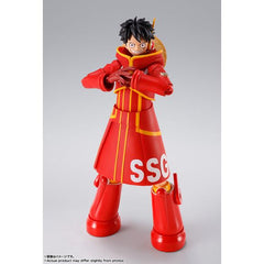 Bandai Tamashii Nations One Piece S.H.Figuarts Monkey D. Luffy -Future Island Egghead- Action Figure