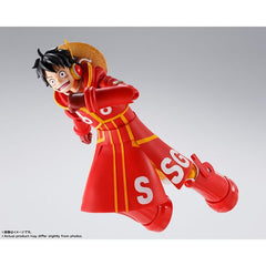 Bandai Tamashii Nations One Piece S.H.Figuarts Monkey D. Luffy -Future Island Egghead- Action Figure