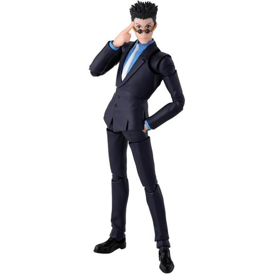 <p>LEORIO from HUNTER x HUNTER is joining S.H.Figuarts series!</p>
<p>In addition to a wide variety of exchangeable face parts to recreate various scenes, dynamically sculpted Nen ability effect parts for LEORIO are also included to recreate his iconic scene with Jin during the Chairman Election Arc!</p>
<p><strong>Product Features:</strong></p>
<ul>
<li>Based on Hunter x Hunter</li>
<li>Part of the S.H.Figuarts series</li>
<li>Includes effect parts for enhanced display options</li>
</ul>
