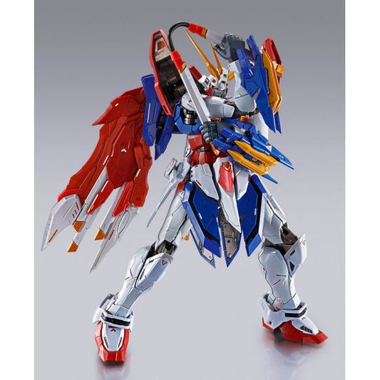 <p>BURNING GUNDAM", the Undefeated of the East, joins the superalloy-finished toy brand METAL BUILD! Now available with an extravagant design that can transform into "Burning Gundam Second", which appeared in the 30th anniversary spin-off series! Designed under the supervision of "Mobile Fighter G Gundam" director Yasuhiro Imagawa, this figure's steel body incorporates movability and gimmicks with the latest technology.</p>