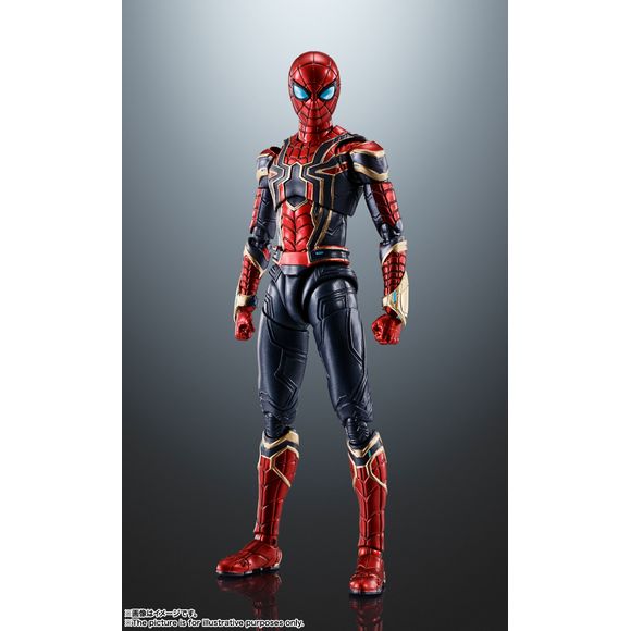 Iron Spider, as seen in "Spider-Man: No Way Home," returns to Bandai's "S.H.Figuarts" action-figure series! He's ready for action with an incredible range of posability and a wide variety of accessories, like his incredible mechanical spider legs!
*Reissue version