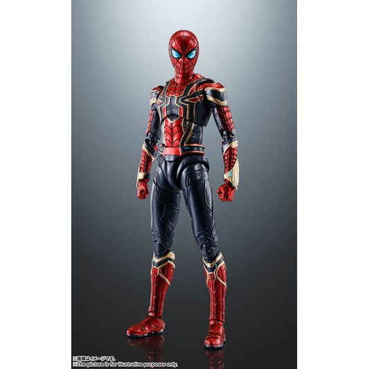Iron Spider, as seen in "Spider-Man: No Way Home," returns to Bandai's "S.H.Figuarts" action-figure series! He's ready for action with an incredible range of posability and a wide variety of accessories, like his incredible mechanical spider legs!
*Reissue version