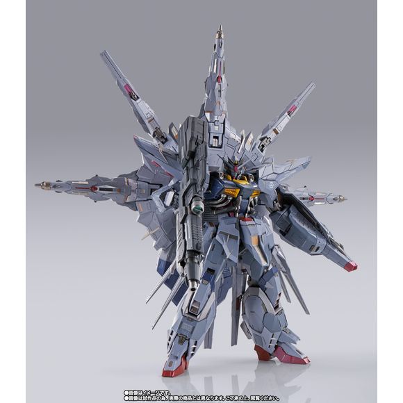 Command overwhelming power with the METAL BUILD Providence Gundam from Mobile Suit Gundam SEED - one of the most iconic mobile suits in the series, now brought to life with premium die-cast detail and cutting-edge engineering.
This high-end collectible captures the Providence Gundam’s imposing presence with incredible sculpting, metallic finishes, and a fully articulated inner frame. Equipped with its signature DRAGOON system, this figure includes multiple detachable remote weapons and effect parts, allowi