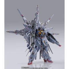 Command overwhelming power with the METAL BUILD Providence Gundam from Mobile Suit Gundam SEED - one of the most iconic mobile suits in the series, now brought to life with premium die-cast detail and cutting-edge engineering.
This high-end collectible captures the Providence Gundam’s imposing presence with incredible sculpting, metallic finishes, and a fully articulated inner frame. Equipped with its signature DRAGOON system, this figure includes multiple detachable remote weapons and effect parts, allowi