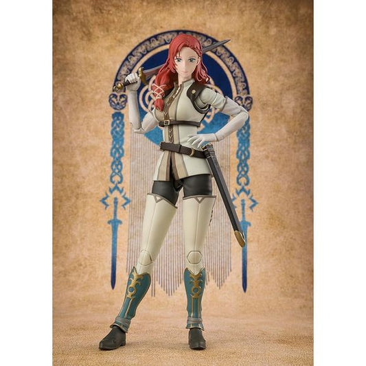 <p>From the film "The Lord of the Rings: The War of the Rohirrim", the main character Hera is available in S.H.Figuarts!</p>
<p>She is the young princess of Rohan. Weapon parts and multiple hand parts which can be used to recreate action scenes of protecting the kingdom with her skilled swordsmanship, as well as two exchangeable facial expression parts that accentuates her intelligence and strength are also included.</p>
<p><strong>Box Contents:</strong></p>
<ul>
<li>Main body</li>
<li>Exchangeable hand