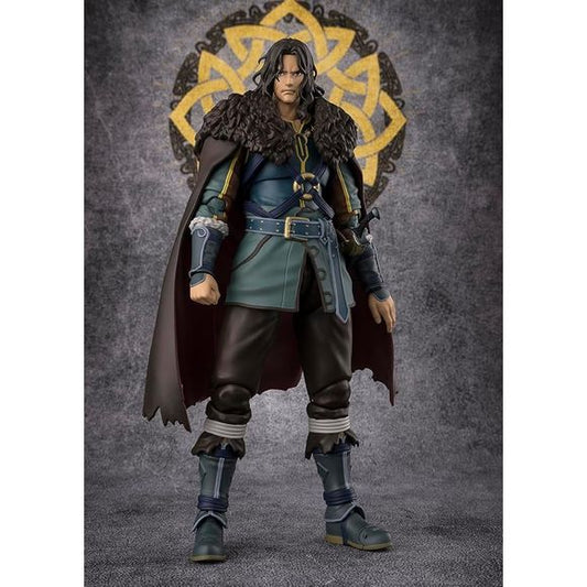 <p>From the film "The Lord of the Rings: The War of the Rohirrim", Wulf, who is the childhood friend and nemesis of the main character Hera, is available in S.H.Figuarts!</p>
<p>You can recreate the action and awe-inspiring battle scenes in the film with distinctive weapons and multiple facial expression parts. A cloak part that accentuates his muscular physique is included as well.</p>
<p><strong>Box Contents:</strong></p>
<ul>
<li>Main body</li>
<li>Exchangeable hand left/right x 3 types</li>
<li>Ex