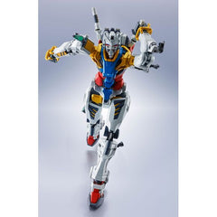 Bandai Metal Robot Spirits Mobile Suit Gundam GQuuuuuuX Figura de acción de Gundam Blanco