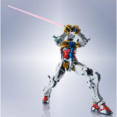 Bandai Metal Robot Spirits Mobile Suit Gundam GQuuuuuuX Figura de acción de Gundam Blanco