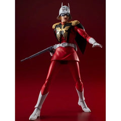 Bandai Tamashii Nations Mobile Suit Gundam S.H.Figuarts Figura de acción de Char Aznable