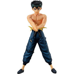 <p>Bandai is proud to present a new entry in the fan favorite Masterlise series based on the smash hit anime series Yu Yu Hakusho: the Spirit Detective himself, Yusuke Urameshi! Entering the Dark Tournament with his comrades, this figure depicts Yusuke showing some battle damage dealt in previous rounds by his opponents. Undeterred, Yusuke is seen powering up his Spirit Gun with a determined look on his face. Dodge out of the way of his powerful blast on the way to order your figure today! 9.1 inches tall (
