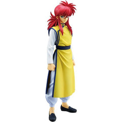 Bandai is proud to present a new entry in the fan favorite Masterlise series based on the smash hit anime series Yu Yu Hakusho: the Demon Thief, Kurama! Entering the Dark Tournament for the tempting chance to wish for whatever he wants, he stands in a battle ready pose while he stares down his opponent. Order your figure today and get ready to fight for Team Urameshi! 9.8 inches tall (24.89cm).
Masterlise Figures are Ichibansho's premiere statue line featuring a larger size compared to other figures and hi