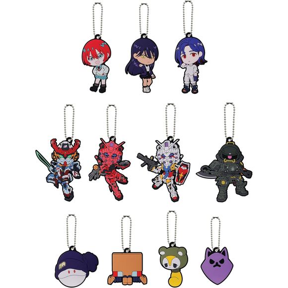 Bandai Spirits Ichibansho is proud to announce their newest release Gundam GQuuuuuuX Rubber Charm (1 Random)!
Standing at approximately 2.5" tall each, many characters are seen in their popular pose. Be sure to collect this and enhance your display with other incredible Ichibansho Figures!