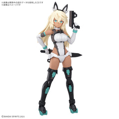 Sestieh is the newest member of Bandai's "30MS (30 Minutes Sisters)" figure-kit series! The parts on the runners are arranged with consideration given to ease of assembly and work flow, so putting the kit together will be a breeze!