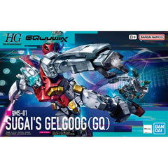 <p>Build and display <strong>GQuuuuuuX Sugai's Gelgoog</strong> with this official Bandai Hobby <strong>HG 1/144 scale model kit</strong>.</p>
<p>From Mobile Suit Gundam GQuuuuuuX, SUGAI'S GELGOOG joined as HG brand! ■ SUGAI is recreated in its on-screen color.
■ Rifle and saber can be equipped in either hand</p>
<p><strong>Product Features:</strong></p>
<ul>
<li>HG 1/144 scale model kit</li>
<li>Official Bandai Hobby release</li>
</ul>