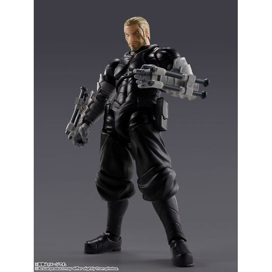 Isao Shinomiya from the anime "Kaiju No. 8" is joining the "S.H.Figuarts" action-figure team from Bandai! He's amazingly posable for action scenes, and he comes with interchangeable hands and faces, too. As a bonus, you'll also receive an interchangeable face for S.H.Figuarts Kaiju No. 8!