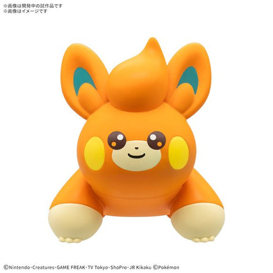 Pawmi is the latest Pokemon to join Bandai's "Pokemon Plamo Quick!!" model-kit lineup! This model kit can be easily assembled even by beginners -- no tools, glue or paint are required! The parts are molded in color and the design is simple; the touch-gate system means the parts come off the sprues easily, too. You'll love it -- order yours today!