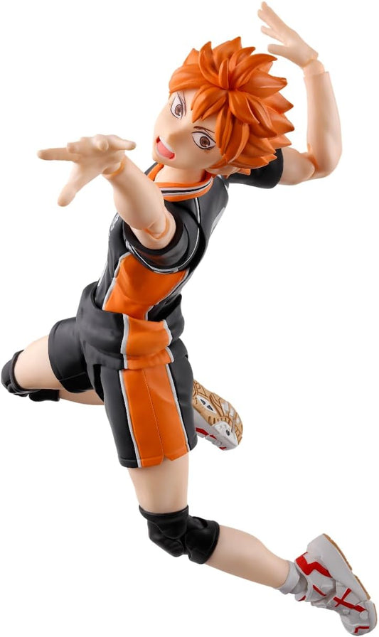<p>Shoyo Hinata, the energetic protagonist of Haikyu!!, joins Bandai Tamashii Nations S.H.Figuarts.</p>
<p>Designed with a wide range of motion, the figure allows fans to recreate volleyball action poses and memorable moments from the anime in articulated figure form.</p>
<p><strong>Product Features:</strong></p>
<ul>
<li>Based on Haikyu!!</li>
<li>Part of the S.H.Figuarts series</li>
<li>Articulated for dynamic posing</li>
</ul>