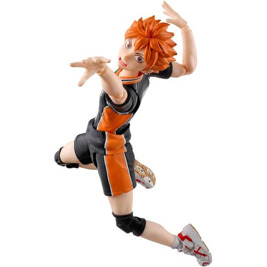 <p>Shoyo Hinata, the energetic protagonist of Haikyu!!, joins Bandai Tamashii Nations S.H.Figuarts.</p>
<p>Designed with a wide range of motion, the figure allows fans to recreate volleyball action poses and memorable moments from the anime in articulated figure form.</p>
<p><strong>Product Features:</strong></p>
<ul>
<li>Based on Haikyu!!</li>
<li>Part of the S.H.Figuarts series</li>
<li>Articulated for dynamic posing</li>
</ul>