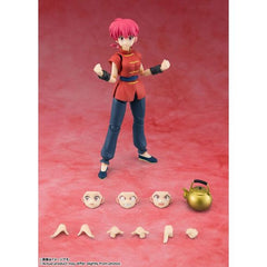 (PRE-ORDER: May 2026) Bandai Tamashii Nations Ranma 1/2 S.H.Figuarts Ranma (Female) Action Figure