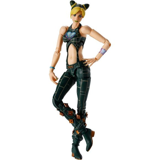 <p><strong>PRE-ORDER: Expected to ship in January of 2027.</strong></p>
<p>Jolyne Cujoh from "JoJo's Bizarre Adventure: Stone Ocean" joins Bandai's "S.H.Figuarts" action-figure lineup! This figure features a movable mechanism that allows her to get into all of her iconic poses from the series, as well as expressive action poses! To express her clear-cut facial features to the limit, Tamashii Digital Coloring Technology is used, and a special set of hands is included to allow her to unleash her "Stone Free"